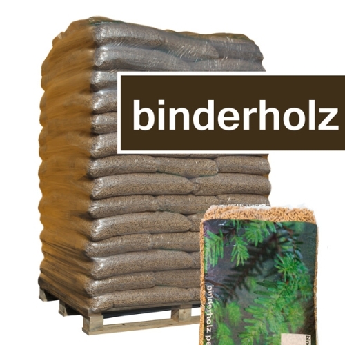 Pellet Binderholz ENplus A1 – 100% Abete rosso