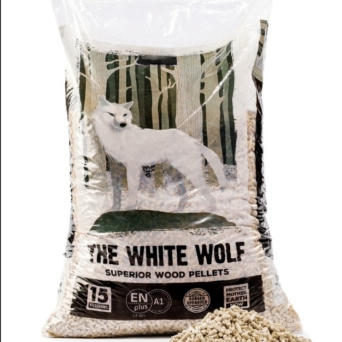 Pellet THE WHITE WOLF  ENplus A1 Abete bianco