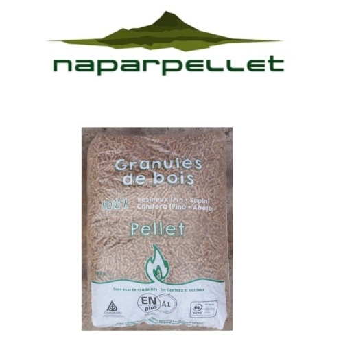 Pellet Granules de Bois ENplus A1 /DINplus Conifera Spagna