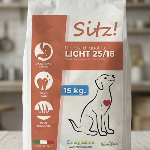 Crocchette per CANI  inattivi - LIGHT 25/18